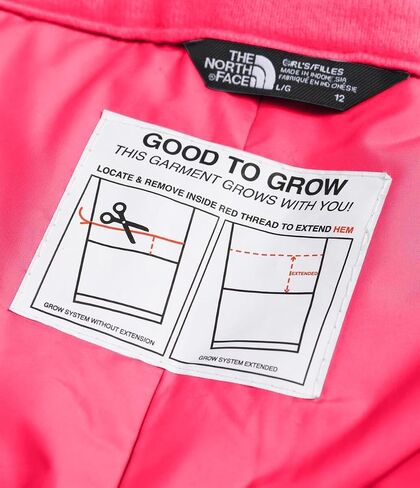 بنطال معزول للحرية للفتيات من THE NORTH FACE، طباعة رياح منتفخة بالخشخاش المشع، مقاس متوسط in Saudi Arabia