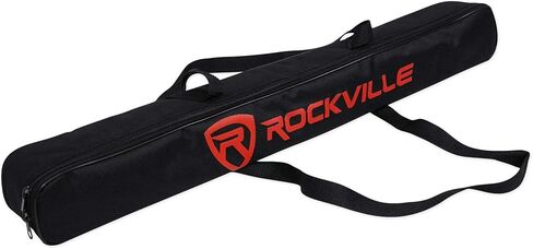 Rockville Wired Pro MIc Kit 1 - ميكروفون معدني متطور + حامل ميكروفون + حقيبة حمل + كابل، أسود in Saudi Arabia