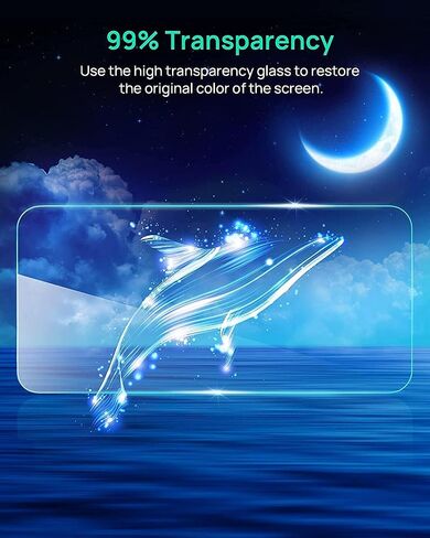 T Tersely [4 Pack] Screen Protector for iPhone 16 Pro (6.3 inch), Tempered Glass with Installation Alignment Frame,Case Friendly,HD Clear in Saudi Arabia