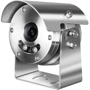 HJT 5MP POE Explosion Proof Camera，Vandalproof PoE Security Camera,85° View Angle, Featuring Color Night Vision, Smart Person/Vehicle/Animal Detection, IP67 Weatherproof，304 Stainless Steel