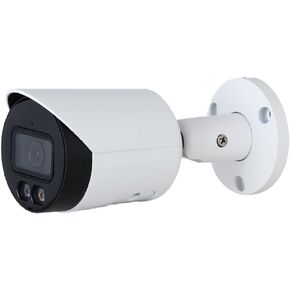 Dahua Diamond Smart Dual Light Network Camera IPC-HFW2449SP-S-IL-0280B, Full Color Night Vision, IR LED, Starlight, True WDR, 2.8mm Fixed Lens, IP 67 Protection, N42DDS2 (Bullet White, 4MP)