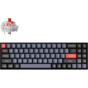 Keychron K14 Pro Swappable White Backlight Brown Switch - Black