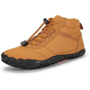 Men Women Snow Boots Winter Barefoot Shoes Waterproof Hiking Boots Outdoor Ankle Booties