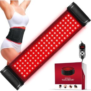 Red Light Therapy for Body, 31" * 11" Red Light Therapy Pad, Dual Chip Grade 360 LEDs 660nm & 850nm Infrared Light Therapy for Body Back Waist Shoulder Knee Joint Pain Relief, Gift for Women Men