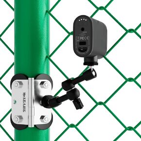 Fence Mount for Mevo Start Magnetic, GoPro, iPhone and Phone, Mounting Kit for Gamechanger, Fence Mount for Recording Baseball,Softball and Tennis Games(N6 Pro)