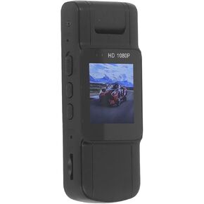 Cryfokt 1080P Video Recording Camera with Motion Detection, Mini Wearable Camera, Wearable Body Cam Mini Body Camera Supports 14 Languages for Meeting