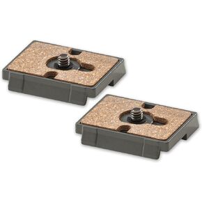 Danger Buddies Tripod Mount for Manfrotto Tripod - Quick Release Mounting Plate with 1/4"-20 Stainless Steel Mounting Screw and Rubber Grip - Compatible with PL200 RC2 - Grey/Cork (Grey/Cork)