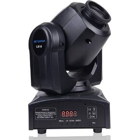 BETOPPER Stage Lights Moving Head 8 GOBO 8 Colors 9/11 Channel Lighting DMX-512 with Sound Activated for DJ Disco Party Bar Club Show Wedding Stage Lighting,1 Piece
