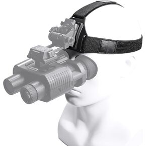 BINOCK Outdoor Hunter Helmet Night Vision Accessories, Head Strap Mount Bracket, Helmet Load-Bear Bag Use for NVG10/30/PVS14 Wilcox Mount