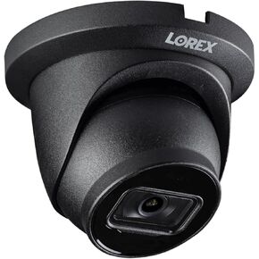 كاميرا مراقبة سلكية Lorex 4K 8MP IP Dome PoE - داخلية/خارجية IP67 مقاومة للطقس، رؤية ليلية ملونة، الأشعة تحت الحمراء طويلة المدى، كشف الحركة الذكية (شخص/مركبة) والاستماع إلى الصوت