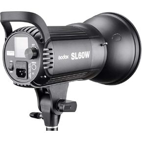 Godox SL-60W LED Video Light - 5600±300K Wireless Brightness 433MHz Grouping System