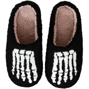 Slippers Winter Womens Mens Fluffy plush slippers Cute Cartoon House Slippers Cuddly Warm shoes Indoor Outdoor Girls Women horror slippers fun slippers