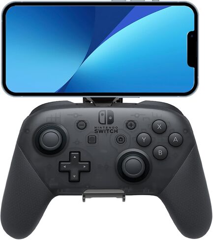 PS5 Controller Phone Mount – Adjustable Mobile Phone Holder Clip for Playstation 5 Dualsense, Magnetic Gaming Clip for iPhone & Android – Ergonomic Design, Ultra-Strong Magnets, 360° Rotation – Black in Saudi Arabia