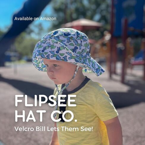 FLIP & STAY BRIM Bucket Hat for Baby Toddler & Kids | Summer Sun UPF 50+ Protection Boys & Girls | Beach Girl Swim Boy Gift in Saudi Arabia