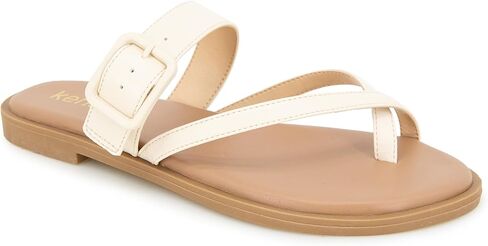 kensie Women's Mandi Flat Sandal in Saudi Arabia