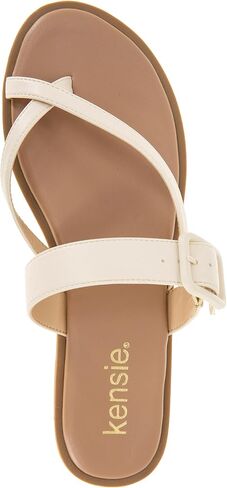 kensie Women's Mandi Flat Sandal in Saudi Arabia