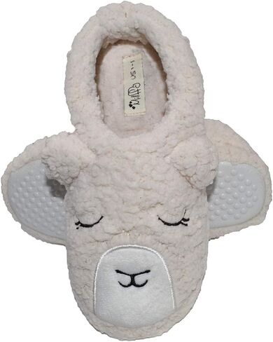 Millffy Womens Cute Cartoon Animal Soft Warm Plush Fuzzy Bear Slippers Winter House Shoes Lamb Slippers Sneakers in Saudi Arabia