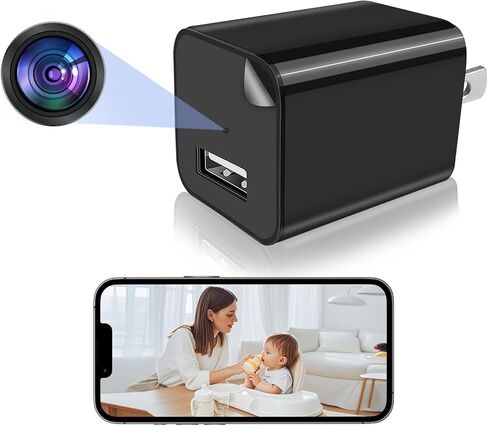 Home Security Camera 1080P Surveillance Camera for Security, Indoor Surveillance Wi-Fi Camera with Motion Detection NO Audio in Saudi Arabia
