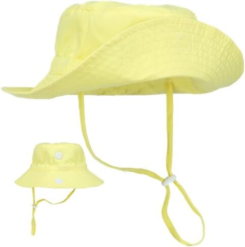 FLIP & STAY BRIM Bucket Hat for Baby Toddler & Kids | Summer Sun UPF 50+ Protection Boys & Girls | Beach Girl Swim Boy Gift in Saudi Arabia