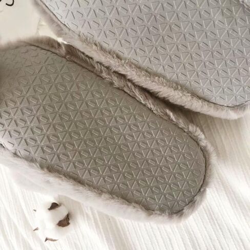 Cute Penguin Cotton Furry Slippers Animal Stuff Winter Home Slippers Cozy Fluffy Indoor House Shoes for Living Room Bedroom in Saudi Arabia