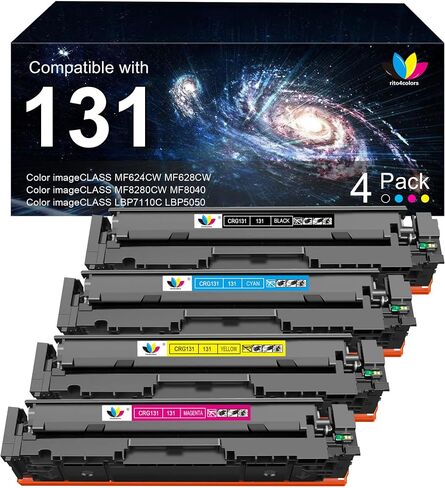 202A Toner Cartridge - Replacement for HP 202A 202X Toner Cartridge for HP Color Laserjet Pro MFP M281fdw M281cdw M254dw M281fdn Printer ( Black, Cyan, Magenta, Yellow,4 Pack) in Saudi Arabia