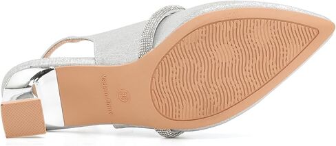 kkdom إمرأة Slingback هريرة الكعوب مغلقة اصبع القدم كعب منخفض مضخات الكاحل حزام وأشار اصبع القدم أحذية الزفاف in Saudi Arabia