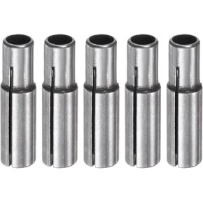 HARFINGTON 6pcs Collet Adapter 1/4" to 1/8" Die Grinder Chuck Driver Adapter CNC Engraving Bit Router Converter for CNC Machine Tool