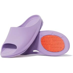 House Slippers, Non Slip Shower Shoes for Women and Men, Lightweight Slides for Indoor Bathroom Dorm Pool Swimming Beach