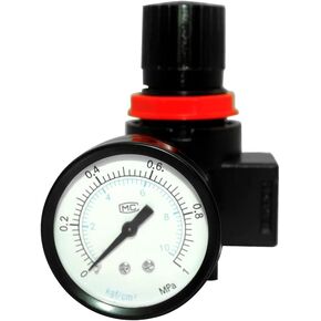 Beduan BR3000 3/8" NPT Air Compressor Regulator Combo,Manual Drain with Bracket, Gauge