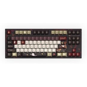 GENSHIN IMPACT Hu Tao: Fragrance in Thaw Themed Mechanical Keyboard Kailh Box Red Switches 108 Keys