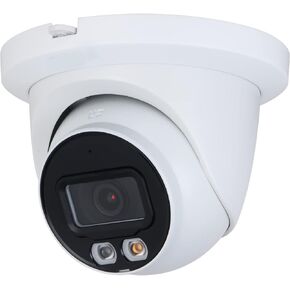 Dahua Diamond Smart Dual Light Network Camera IPC-HDW2849TM-S-IL-0280B, Full Color Night Vision, IR LED, Starlight, True WDR, 2.8mm Fixed Lens, IP 67 Protection (Turret White, 8MP 2.8mm Fixed Lens)