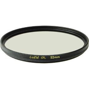 52mm CPL MC Filter Schott B270 Glass Brass Frame Multi-Coated Luzid 52 Circular Polarizer
