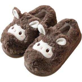 Cute Sheep Slipper Men's and Women's Cotton Slippers Animal Slippers Soft Home Slippers Adult Warm Slippers…