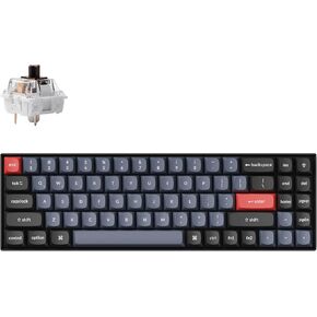Keychron K14 Pro Swappable RGB Backlight Red Switch - Black