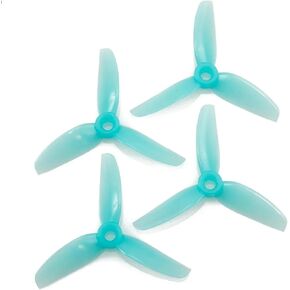 12pcs HQProp 3x5x3 3050 3" 3-Blade Propeller Set (6X CW / 6X CCW) Poly Carbonate (Green)
