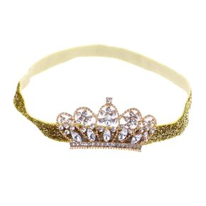 Mikinona Tiara Headband Baby Crown Headband Crown Hair Band Baby Hair Hoop