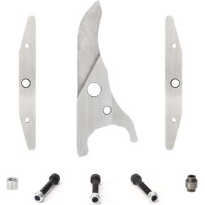 SHALL Electric Metal Cutting Shear, 4.0-Amp Corded Sheet Metal Cutter, Variable Speed with 360 Degree Swivel Head, Continuous Cutting, Clean Cut for 14GA Sheet Metal & 16GA Stainless Steel, 2500 SPM