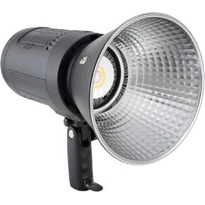 RGB Camera Light with APP, 2700 to 6500K Portable Handled Photography Lighting with Mount Clip, Color Rendering LED Video Light for Live Streaming Broadcasting (US Plug)