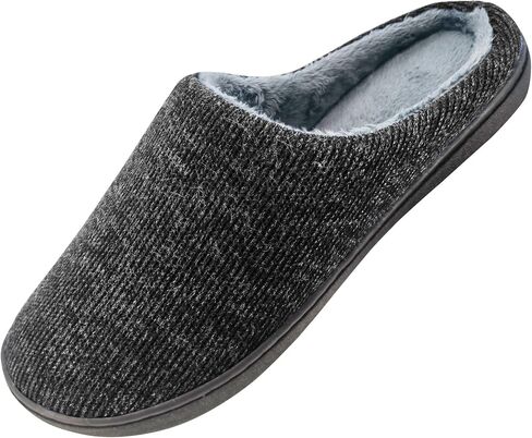 Cozy Memory Foam House Slippers For Mens Womens Slip On Warm Autumn Winter Causal House Shoes Indoor/Outdoor in Saudi Arabia