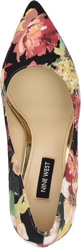 Nine West Women's Tatiana Pump, Black Fall Floral Multi 009, 8 in Saudi Arabia