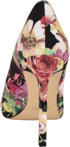 Nine West Women's Tatiana Pump, Black Fall Floral Multi 009, 8 in Saudi Arabia