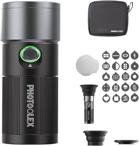Photography Lights, 4 Colors Portable Video Light 8400mAh Rechargeable Camera Light with 1/4" thread Spotlight for backgrounds in Saudi Arabia