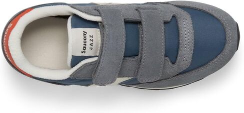 حذاء رياضي Saucony Originals Jazz ذو خطاف وحلقة مزدوج (للأطفال الكبار الصغار)، أزرق داكن/فضي/وردي، 13 US للجنسين in Saudi Arabia