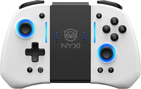 وحدة تحكم بمفتاح NYXI Hyperion Milk Style مع 8 مصابيح RGB ملونة للتبديل/تبديل OLED in Kuwait