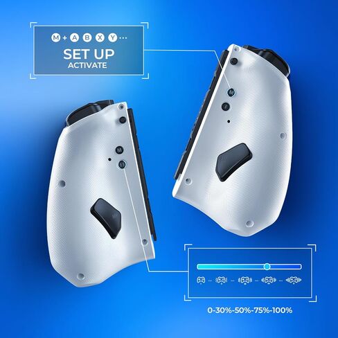 وحدة تحكم بمفتاح NYXI Hyperion Milk Style مع 8 مصابيح RGB ملونة للتبديل/تبديل OLED in Kuwait