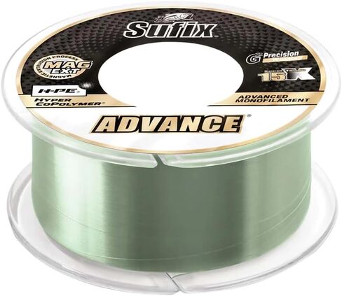 Sufix Advance Lo-Vis Green Monofilament 250-330 ياردة in Kuwait