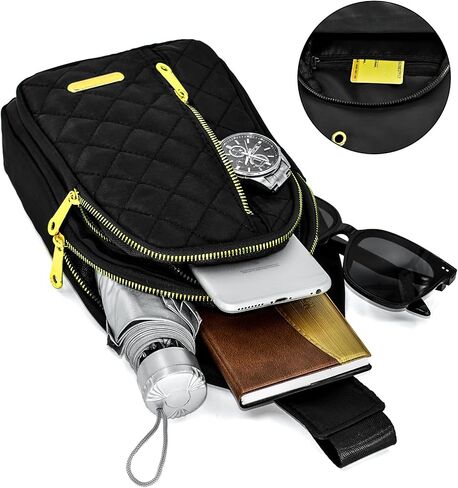Aisijimo Small Sling Bag For Women Men Casual Crossbody Sling Backpack | Small in Kuwait