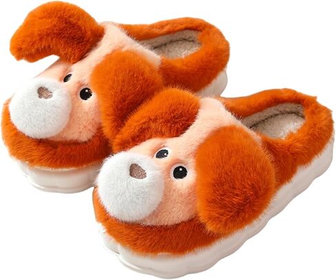Dog cotton slippers Cartoon cotton slippers Cotton slippers Household cotton slippers Men's and women's cotton slippers in Kuwait