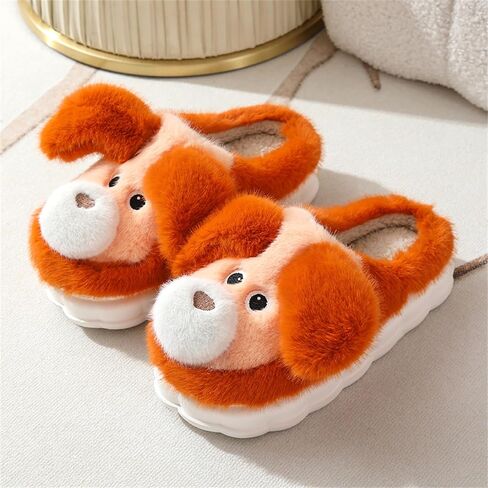 Dog cotton slippers Cartoon cotton slippers Cotton slippers Household cotton slippers Men's and women's cotton slippers in Kuwait