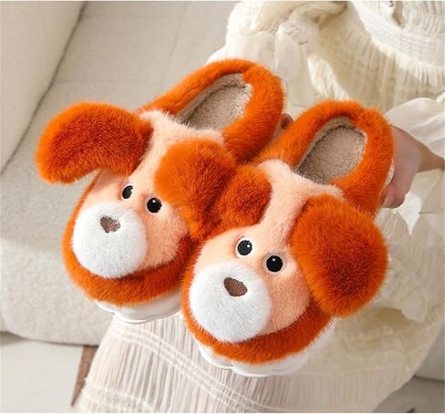 Dog cotton slippers Cartoon cotton slippers Cotton slippers Household cotton slippers Men's and women's cotton slippers in Kuwait